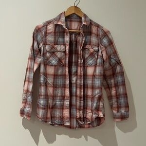 Flannel button down